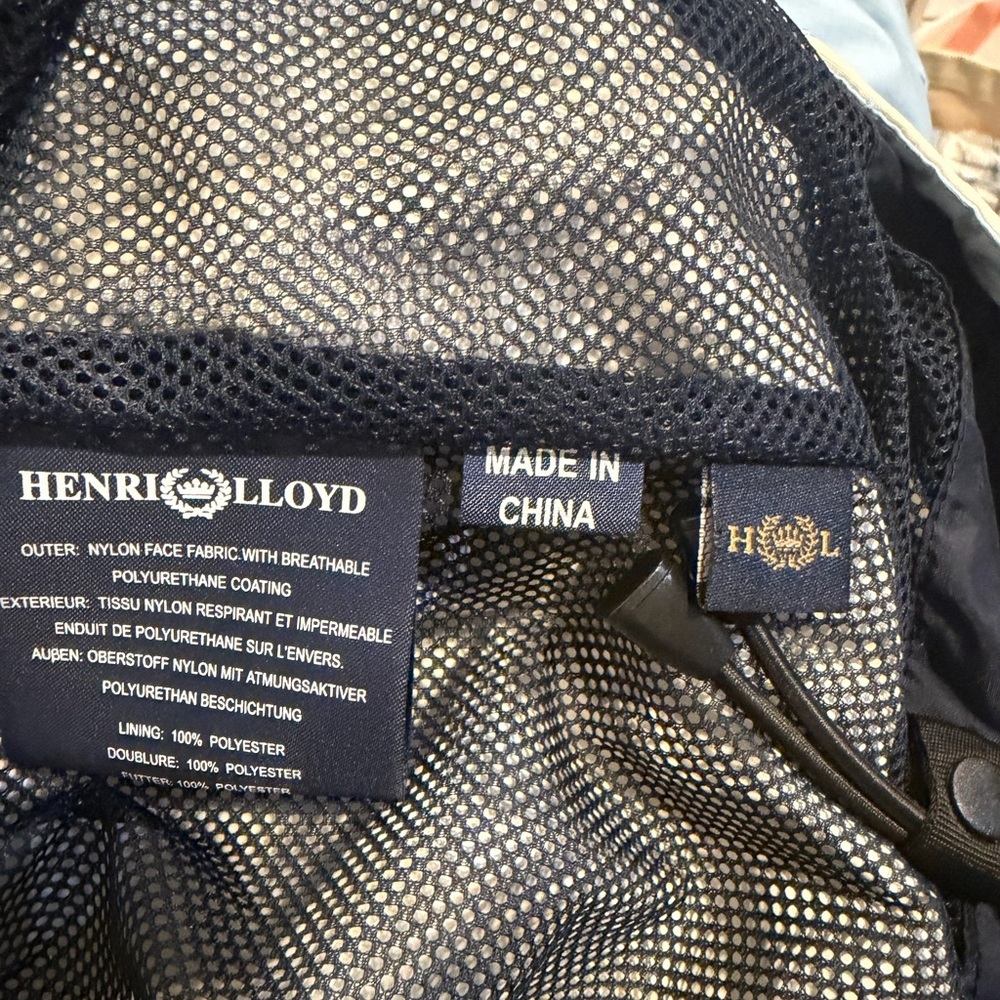 Henri Lloyd Blue and Cream Jacket - Picture 8 of 8